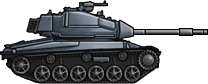 Sideview of Strv 74